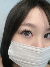 アオイ アイアンドネイル 新宿店/ワンホンマツエク猫系