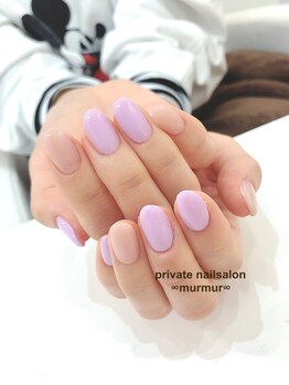プライベート ネイルサロン マーマ(murmur)/シンプルデザイン