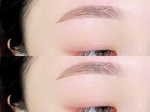 ベッキーラッシュトウキョウ 渋谷センター街店(BECKY LASH TOKYO)/眉毛,アイブロウ/韓国風の平行眉