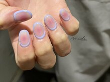 ミエレ(miele)/かこみパステル韓国チークネイル