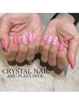 クリスタルネイル アミュプラザおおいた店(CRYSTAL NAIL)/