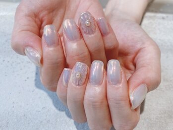 エーネイルサロン プラーカ本店(A-Nail Salon)の写真/[定額Bコース☆220種以上~選べる♪自他店オフ無料]自他店オフ込&カラー変更可◎サロンに通うのが楽しみに♪