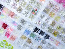 閨匠ビューティーサロン 銀座店の雰囲気（流行の大人気パーツが豊富にございます！）