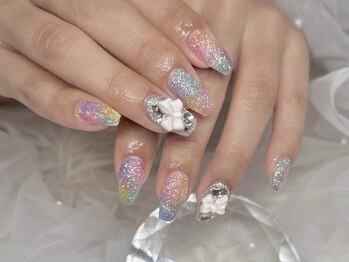JillNails 曳舟店の写真/タイパ良くサクッと可愛く!忙しい女子必見の60分時短メニュー。スピーディーに理想のギャルネイルに♪