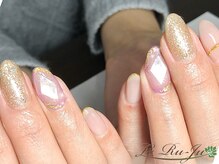 ラルージュ(La Ru-Ju)/宝石ネイル