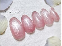 ラフネイル(Laugh nail)/シンプルアート　￥7700