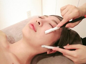 ユウ YUU リラクゼーションサロン Relaxation Salonの写真/お顔の赤筋にアプローチし形状記憶◎【たるみ改善/小顔効果◆形状記憶3Dリフト】小顔をしっかりキープ