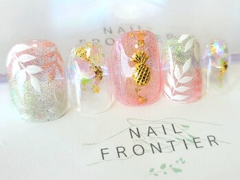ネイルフロンティア 吉祥寺(NAIL FRONTIER)/E奥行きラメリーフ14980円