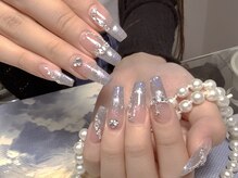 モアネイル 新宿/ワンホンネイル/持ち込み/新宿