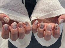 シェルネイル(SHELL NAIL)/ミラー/落書き/staff:Yuzuha
