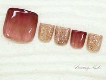 ラグジュアリー ネイルズ(Luxury Nails)/うるうる◇マググラデNail