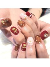 アース ネイルアイラッシュ 前橋店(EARTH Nail&Eyelash)/パーツデザイン￥12000