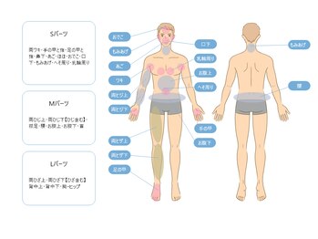アクア(AQUA)/男性パーツ説明