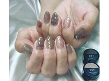 ヒトミネイルズ(Hitomi Nails)/秋ネイル