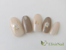 エリクサーネイル 神田(Elixir Nail)/ハンドシンプル/クーポン使用