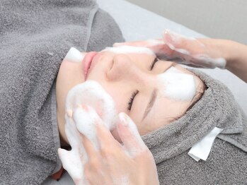 ラヴィ(La vie)/4.洗顔をしていきます