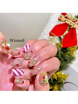 クリスマスネイル