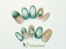 エリクサーネイル 五反田(Elixir Nail)/定額a シンプル／クーポン使用