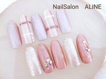 ネイルサロン アリーヌ(ＡＬＩＮＥ)/【定額】トレンドコース￥6500
