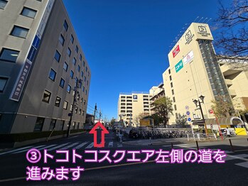 ノンネ 所沢(Nonne)/所沢駅西口からの道順3