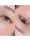 シェリー 梅田店(Cherie)の写真/フラットラッシュのブラウンカラーのナチュラルで抜け感のある優しい仕上がりが人気★120本5480円