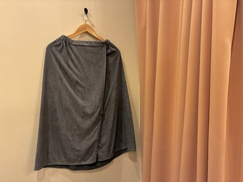 ファンクショナルマッサージ治療室 茅ヶ崎院/お着替え用のガウンをご用意♪