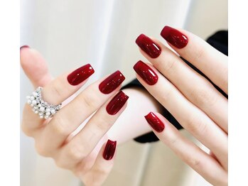 ダンデライオンネイル 北千住(dandelion nail)の写真/4000円以下のメニューがあるサロンで、憧れのちゅるんフォルムワンカラーを実現☆