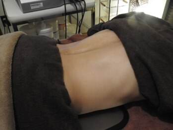 ソルティエラ(Sol Tierra)/インディバ施術は板を設置します