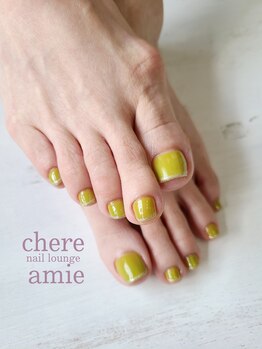 シェール アミー(Chere amie)/ピスタチオカラーネイル☆