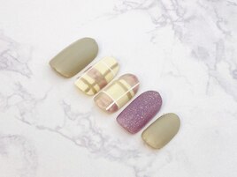 マットツイードネイル