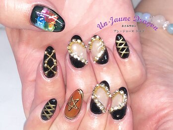 アン ジョーヌドラゴ/【自爪ネイル】チェーンハート