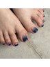 【foot nail】学割U24 グラデ・フレンチ(クリアのみ/初回オフ無料)¥5000