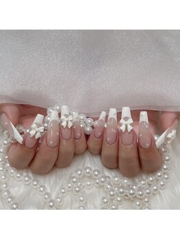 ラビィ 大阪心斎橋店(Raviy)/バーチャルフレンチネイル