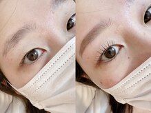 ナラ(nala.)/まつ毛パーマ×眉毛スタイリング