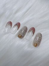 ミテソロ(mi tesoro)/2024年10月定額ネイル 6600