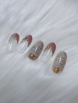 ミテソロ(mi tesoro)/2024年10月定額ネイル 6600