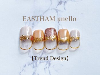 イーストハムアネーロネイル(EAST HAM anello nail)/3・4月定額 トレンドデザイン