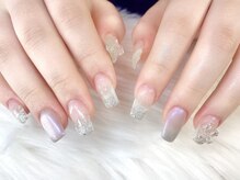 マシェリ(MA CHERIE)/長さ出しラメグラデーション