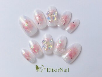 エリクサーネイル 池袋(Elixir Nail)/定額b カジュアル/クーポン使用