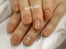 ニュアンス×クリアベージュ