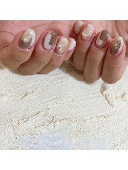 プチナノ(petitnano)/ニュアンスorフレンチネイル