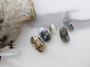 ワイネイル(Y.nail)/クリムトデザイン「生命の樹」