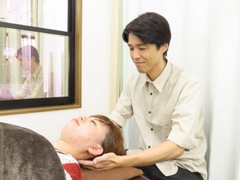 頭つぼ王国 一之江店の写真/【スマホ・PCによる眼精疲労でお悩みの方に！】睡眠のお悩みも解消◎頭つぼドライヘッドスパ50分¥5000