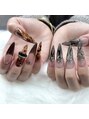 エムジュエリー(M Jewelry) 秋ネイル