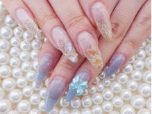フラッシュネイル フレンテ西宮店の雰囲気（ワンカラ-¥3590/シンプル4090/プレミアムア-ト¥6290*持込ア-トOK）