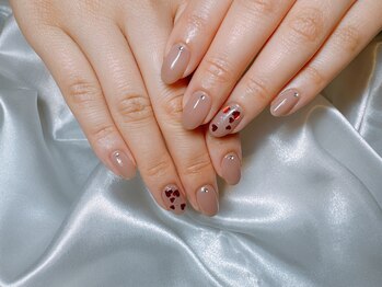 レアレアネイル(Lealeanail)/【パラジェル】ハートホロネイル