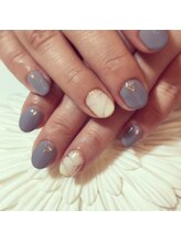 ブリノス(BLINOSS)/大理石ネイル