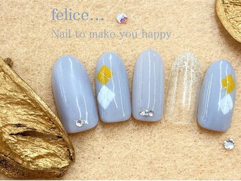 ネイルサロン フェリーチェ(felice)/【定額ネイル】7980