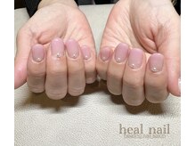 ヒールネイル(heal nail)/ピンクtoパール
