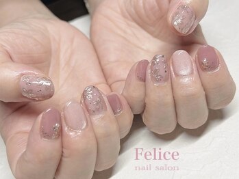 ☆nuance flower nail ￥8800☆